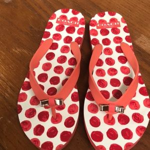 Coach Flip flops